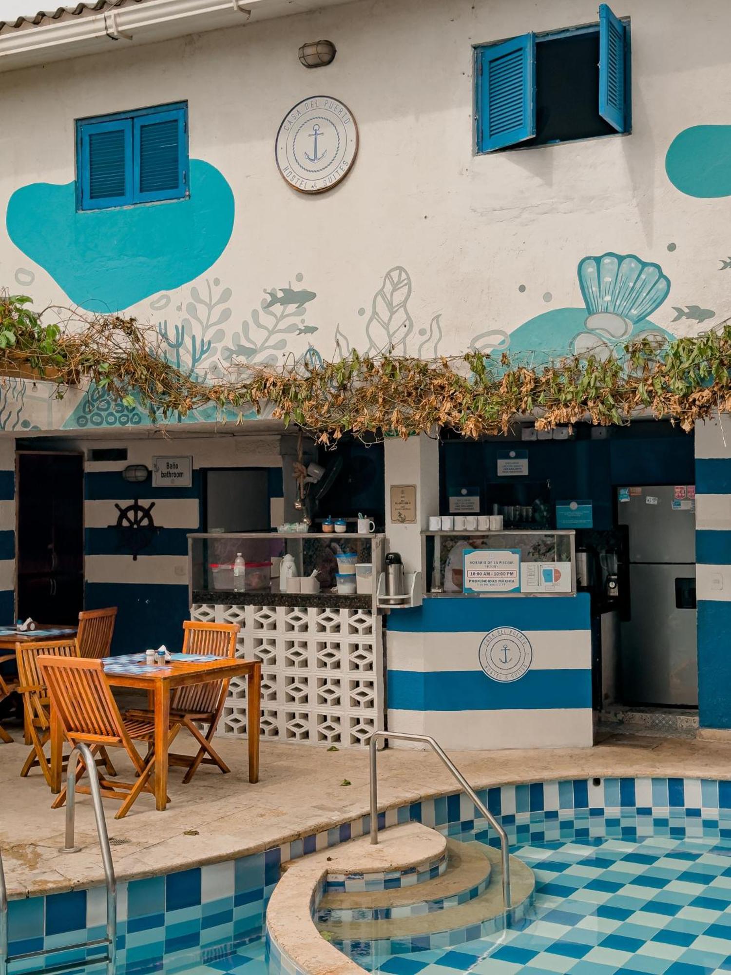 Casa Del Puerto Hostel & Suites Cartagena Екстер'єр фото