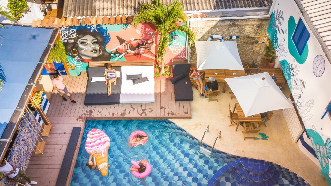 Casa Del Puerto Hostel & Suites Cartagena Екстер'єр фото